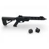 Image 1 : Adler RF-224 Semi Auto Rifle .22LR 11.6" Threaded Barrel Black With Adjustable Stock