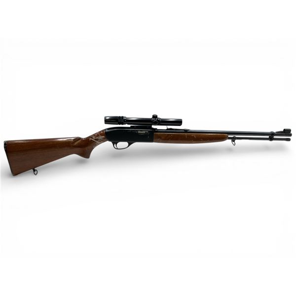 Colt Courier Semi Auto Rifle 22LR 19" Barrel Wood Stock With Bushnell 3-7 Scope