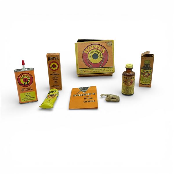 Hoppe's Gun Cleaning Pack, Bottles Partially Empty