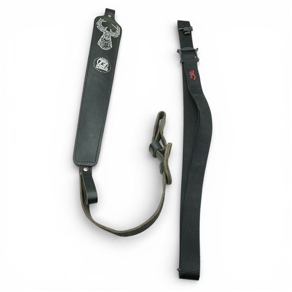 Tikka T3 Leather Sling and Browning Nylon Sling