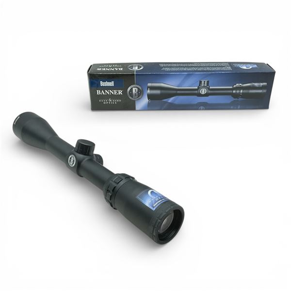 Bushnell Banner 3-9x40mm Scope, Multi-X Reticle