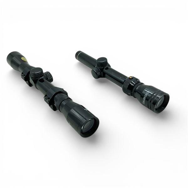 Marlin 4x32 Centered Reticle Scope on Rings & Tasco 1.75-5x20 Scope