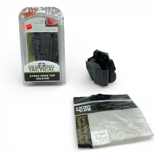 Uncle Mike's Sig Sauer 220/226 RH Holster, Size 22 and Front Line Polymer Paddle Holster for XD