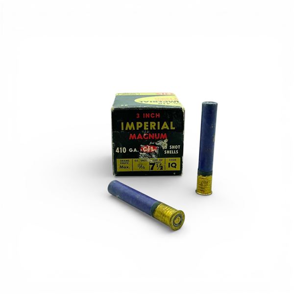 Imperial .410 Ga, 3" Magnum, 11/16 oz, #7.5 Shot Ammunition, 21 Rounds