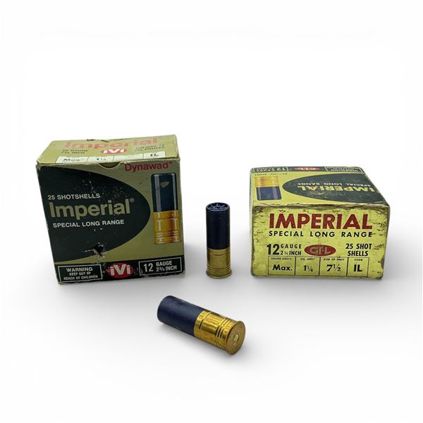 Imperial 12 Ga 2 3/4" Assorted Ammunition. Approx 47 Rounds