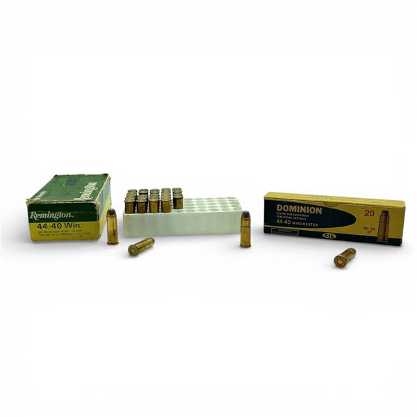 Assorted 44-40 Win 200 Grain SP Ammunition, Approx 46 Rounds