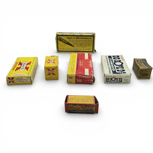 Assorted Collectible Ammo Boxes
