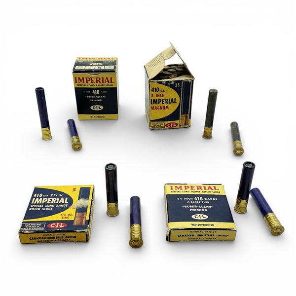Imperial 410 Bore 2 1/2" an 3" Ammunition, Approx 63 Rounds