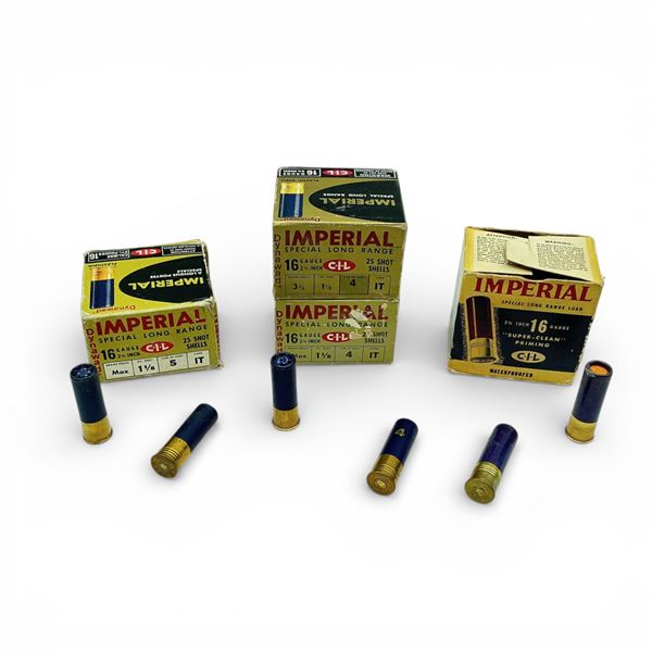 Imperial Special Long Range 16 Ga 2 3/4" #4 and #5 Ammunition, Approx 90 Rounds