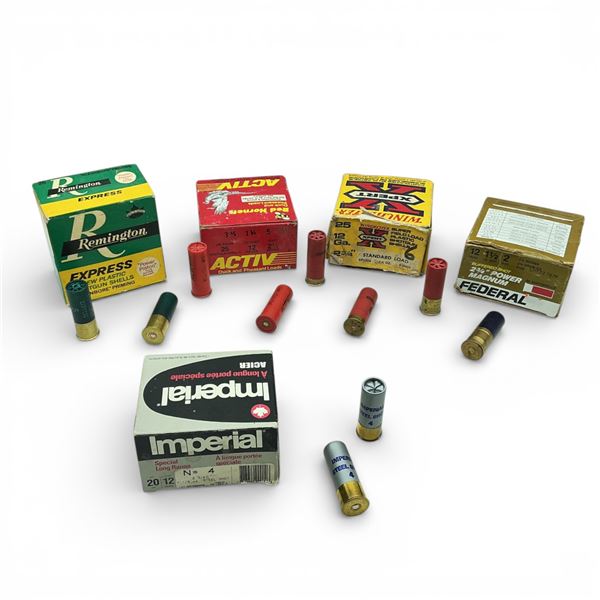 Assorted 12 Ga Ammunition, Approx 100 Rounds