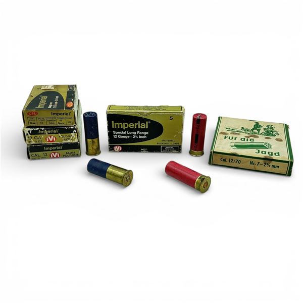 Assorted 12 Ga Ammunition, Approx 30 Rounds