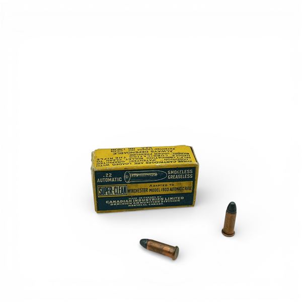 CIL 22 Auto 45 Grain LRN Ammunition, Approx 50 Rounds