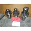 Image 1 : Lot(3) of NIKKEN BT-50 End Mill Holder 5/8"- 3/4"- 1"
