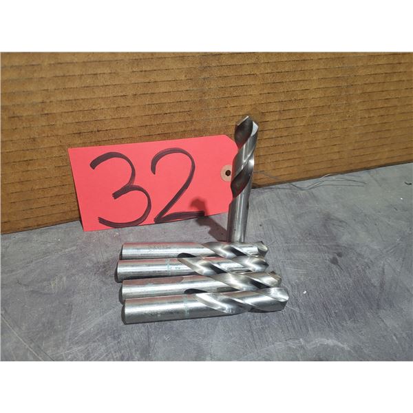 Lot(5) of Stub Drill 9/16" regrinded Tip