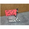 Image 1 : Lot(5) of Stub Drill 9/16" regrinded Tip