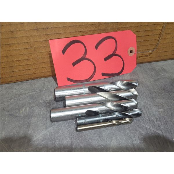 Set of STUB Drill 1/4" - 3/8"- 1/2"- 9/16"- 5/8"