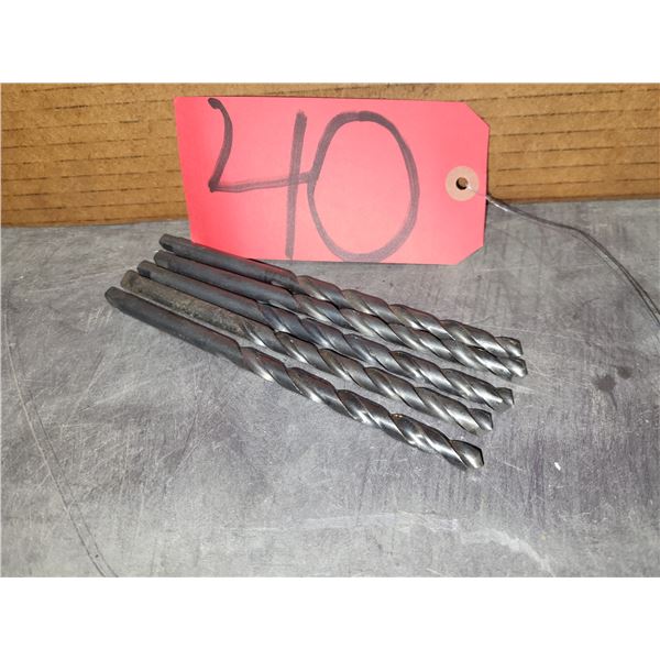 Lot(5) of Long Drill 5/16" regrinded tip with split point