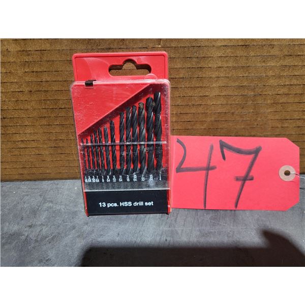 Drill Set 1/16" to 1/4"