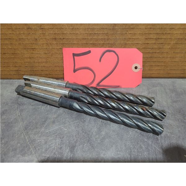 Lot(3) of Taper Shank Core Drill 17/32"