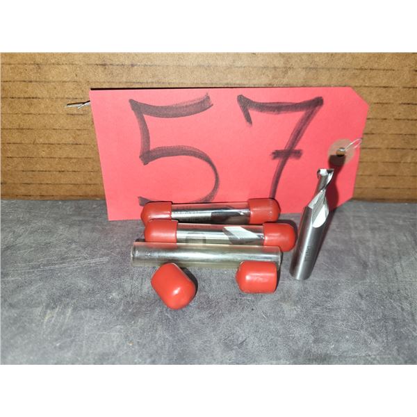 Lot(3) of New HSS End Mill 7/32" 4fl.