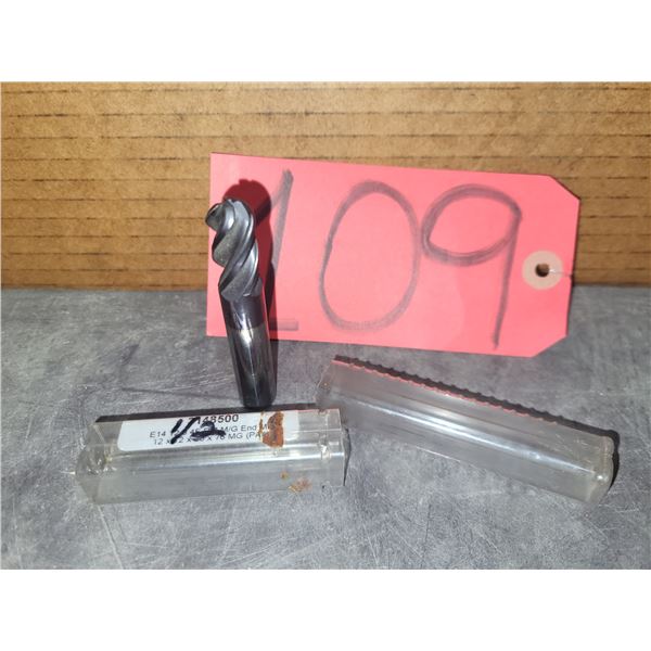 Solid Carbide BallNose End Mill 1/2" 4fl.