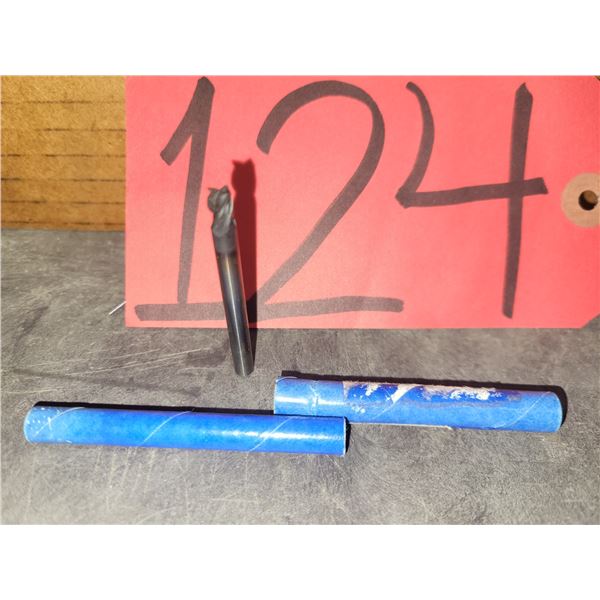 Solid Carbide End Mill 3/16" 4fl.
