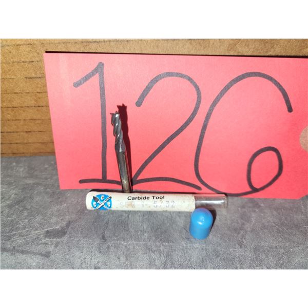 Solid Carbide End Mill 5/32" 4fl.