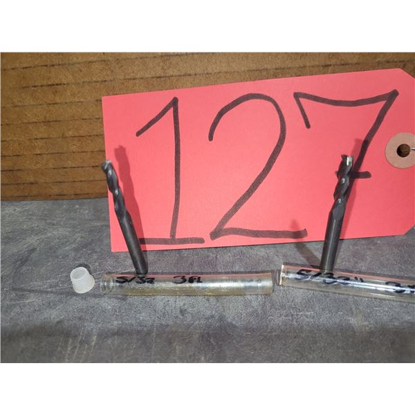 Set(2) of Solid Carbide End Mill 5/32" 3fl.