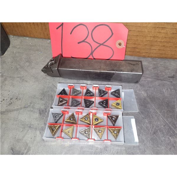 Valenite Holder with Inserts(20) TNMG-332