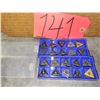 Image 1 : Lot(20) of Assorted Inserts TNMG-432
