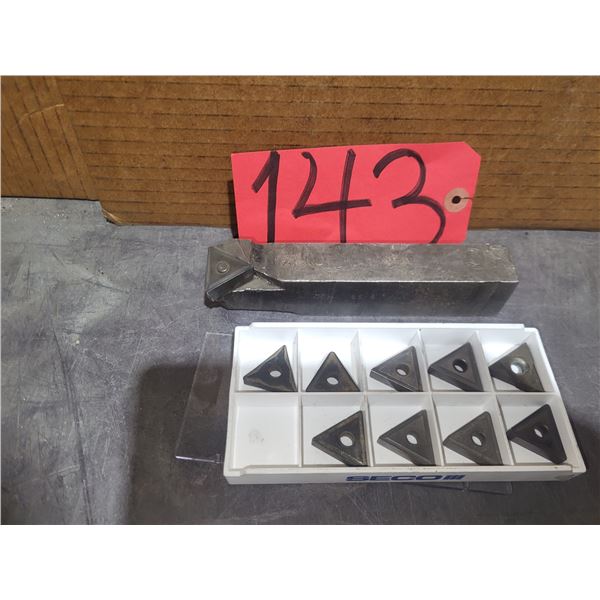 CARBOLOY Holder TFH 85-5 with Inserts(10) TNMG 543