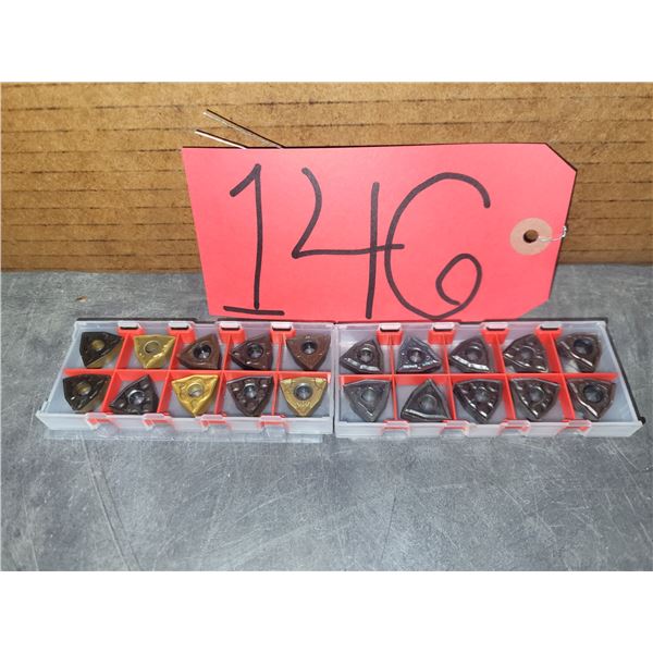 Lot(20) of Assorted Inserts WNMG-432