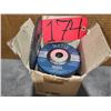 Image 1 : Box(25) of KETO 5" x 5/32" x 7/8" Grinding Disc