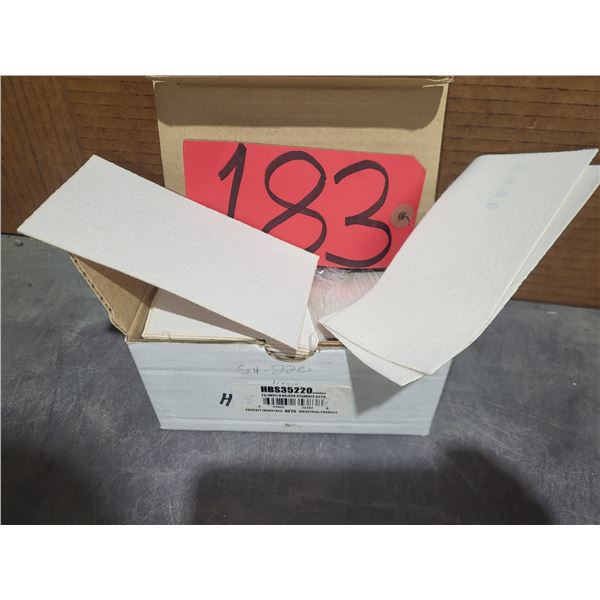 Pack of Velour Paper 2"3/4 x 5"1/4 Gr.220