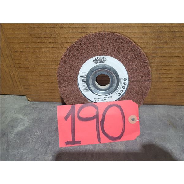 KETO Blend-it (scotch-Brite) Wheel 6" x 1" x 1" Gr. 180