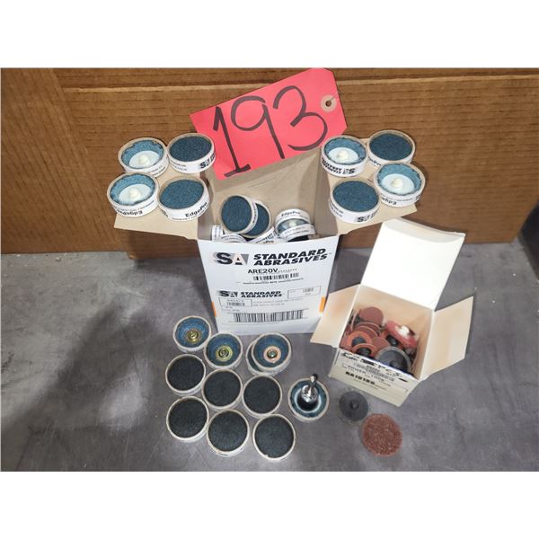 Box(25) Of Standard Abrasives EDGE PRO disc + Mandrel + Extra