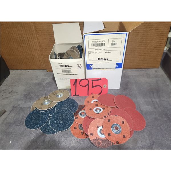 Set of PowerLock Disc 3" Gr.36-60