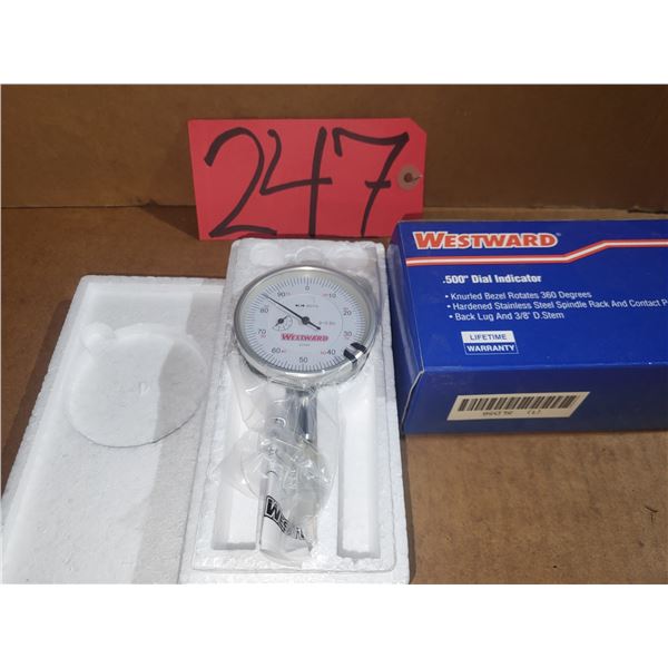 WestWard Dial Indicator 0- .500"