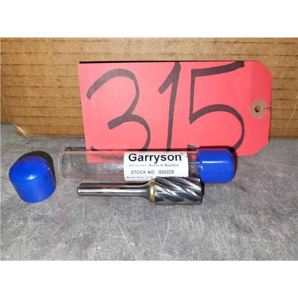 GARRYSON Carbide Burr shank 1/4" for mild steel