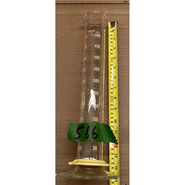 Cylindre graduer 500ml en verre