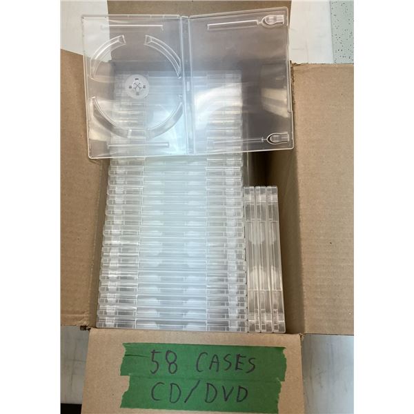 58 Case CD/DVD