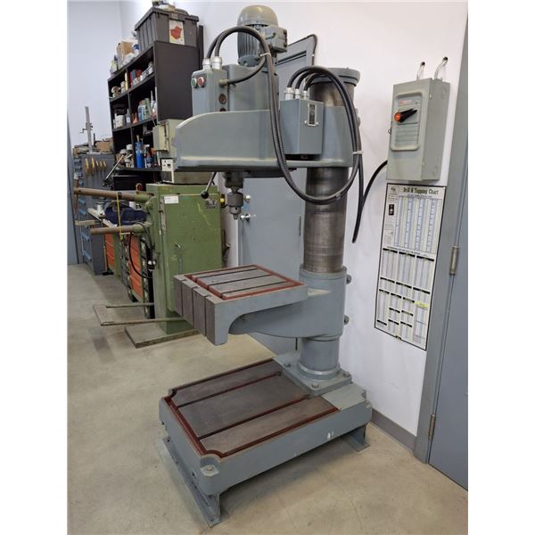 Modig Radial Arm Drill Model RMB 28B Specs