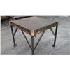 Image 1 : Table 38" carré 2" epais