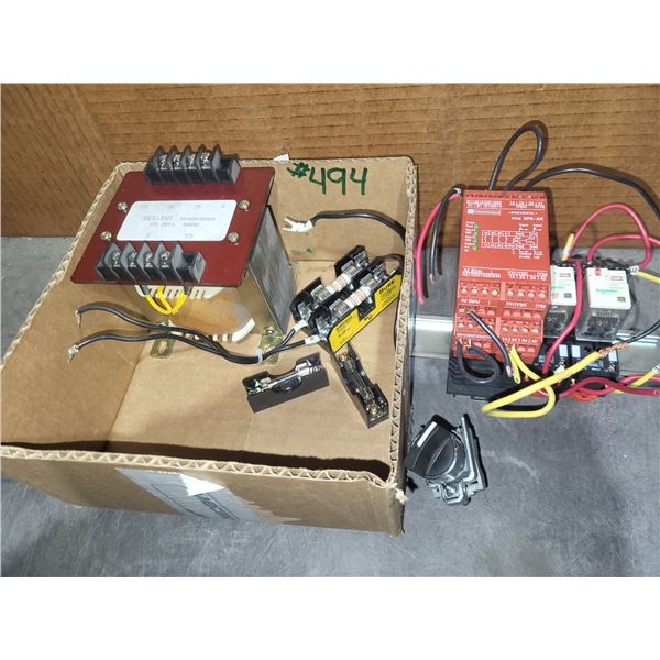 Box with contain