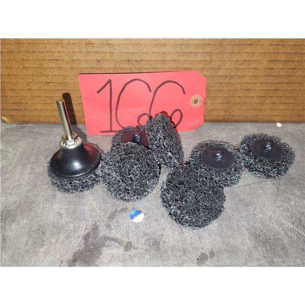 Lot(7) of TSOAPX Disc 2" with Mandrel