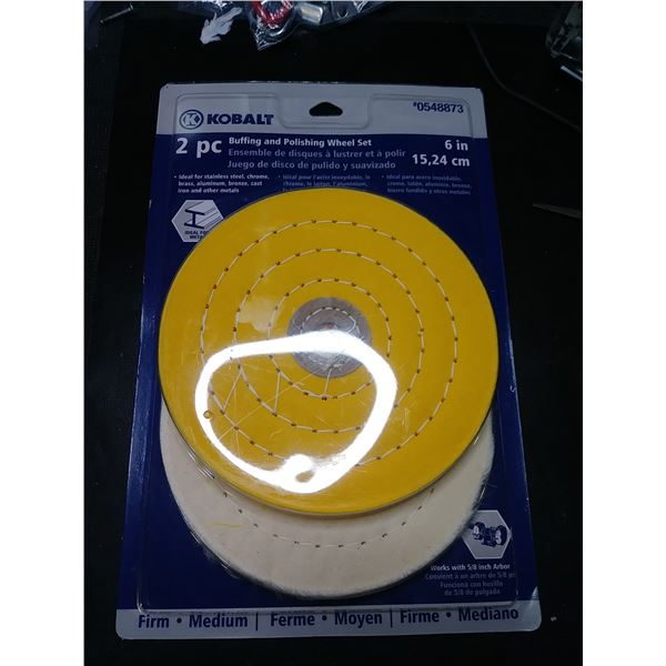6” Buffing and polishing wheel kit