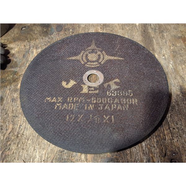1 Cut off wheel JET 12" × 1/8" × 1"