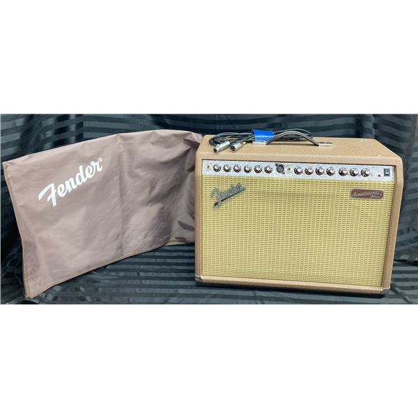 FENDER ACOUSTASONIC JUNIOR ACOUSTIC GUITAR AMPLIFIER - WORKS GREAT!