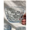 Image 11 : VINTAGE ANCHOR HOCKING SAPPHIRE BLUE BUBBLE DEPRESSION GLASS DINNERWARE - HUGE LOT!