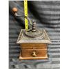 Image 11 : ANTIQUE COLLECTION, FEATURING A WOODEN WASHBOARD, A CAST IRON AND WOODEN COFFEE GRINDER, A JASCO MET
